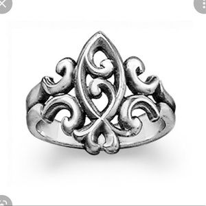 James Avery Fish Scroll Ring